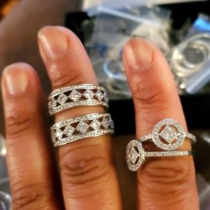 Vintage Pandora compatible rings
